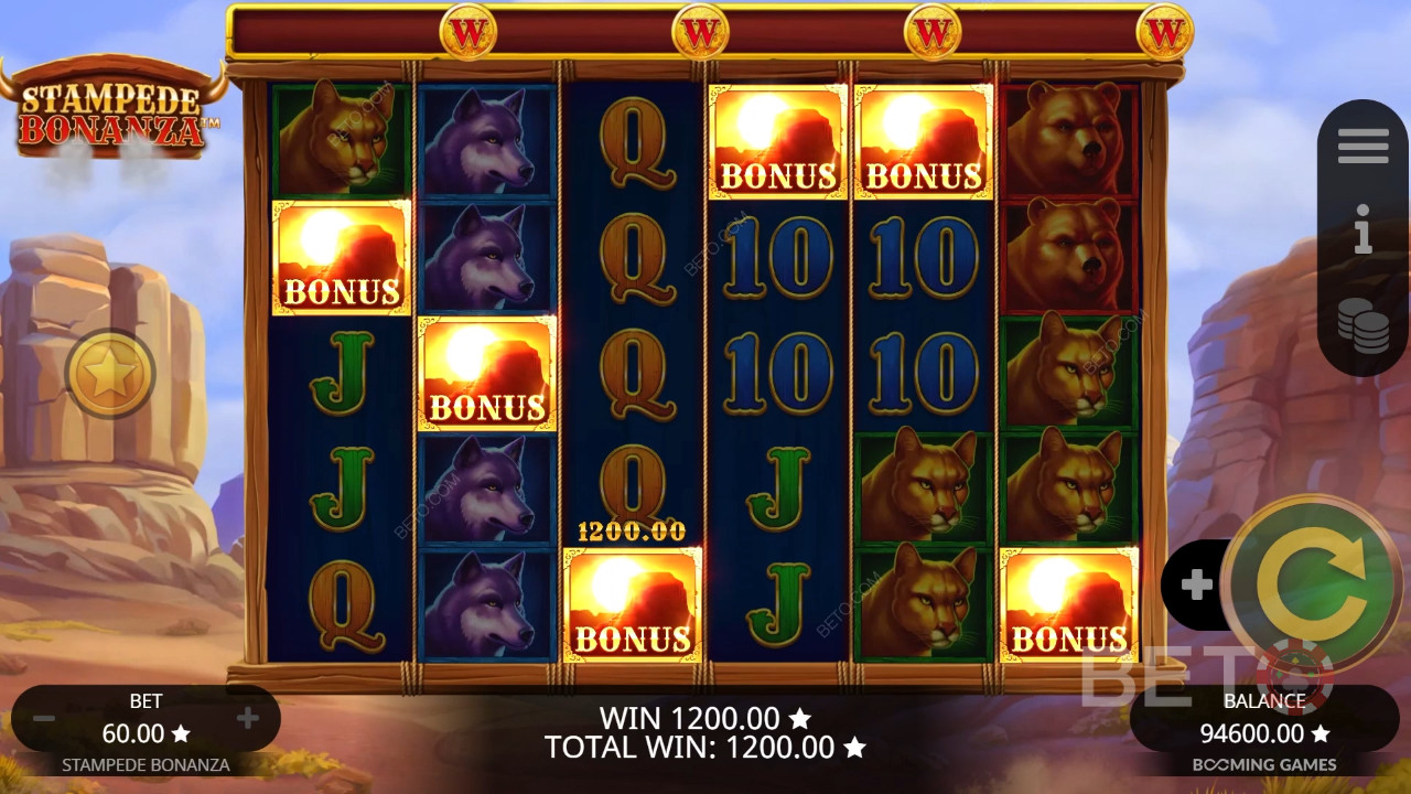 Stampede Bonanza Преглед от BETO Slots