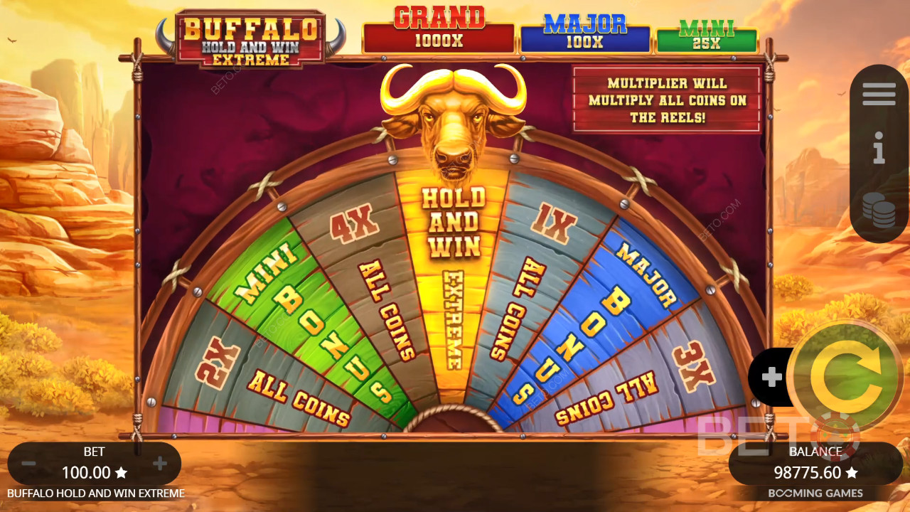 Buffalo Hold and Win Extreme Играй Безплатно