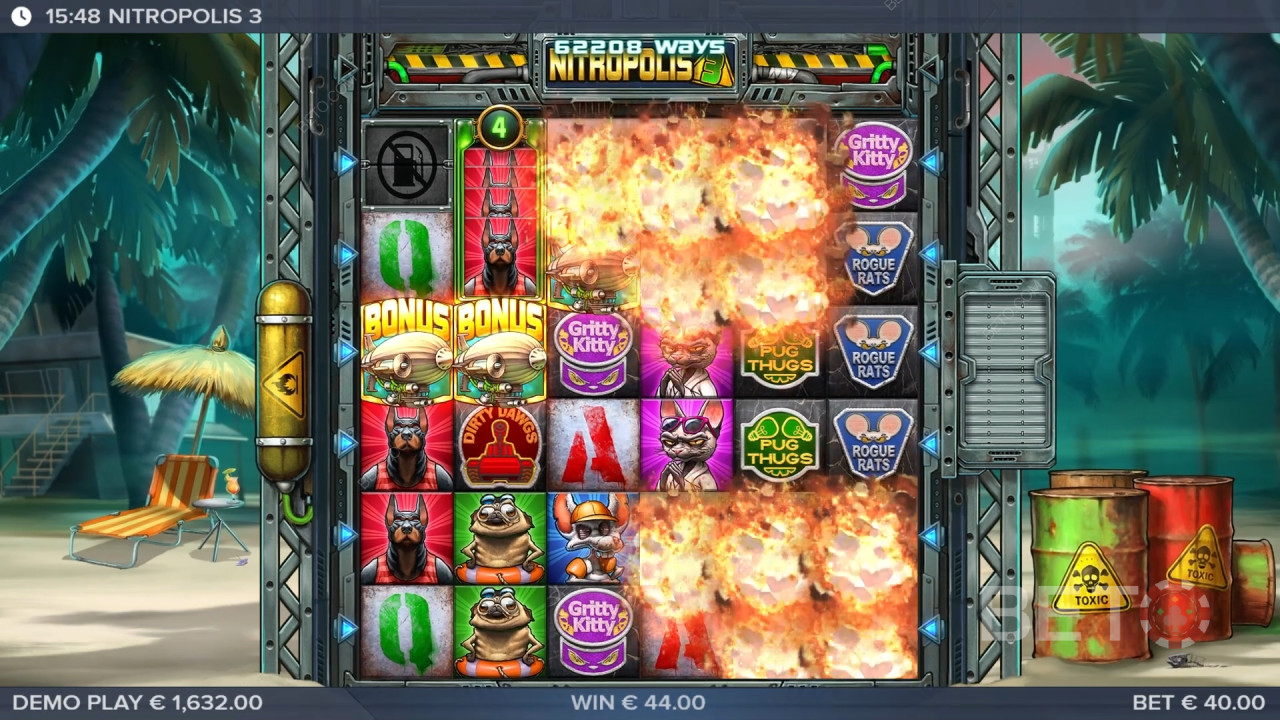 Nitropolis 3 Преглед от BETO Slots