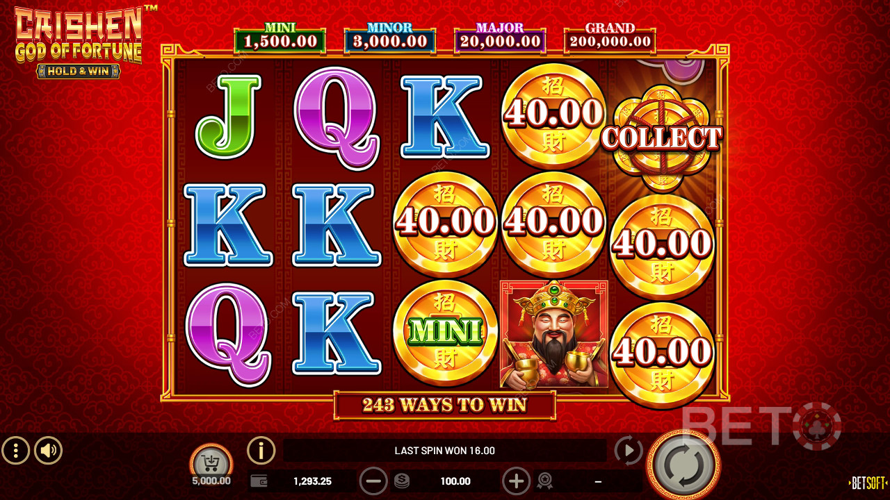 Caishen God of Fortune Играй Безплатно