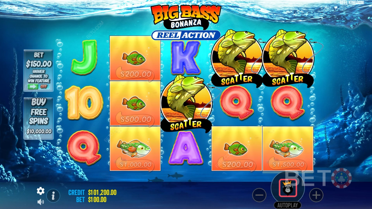 Big Bass Bonanza Преглед на макара действие от BETO Slots