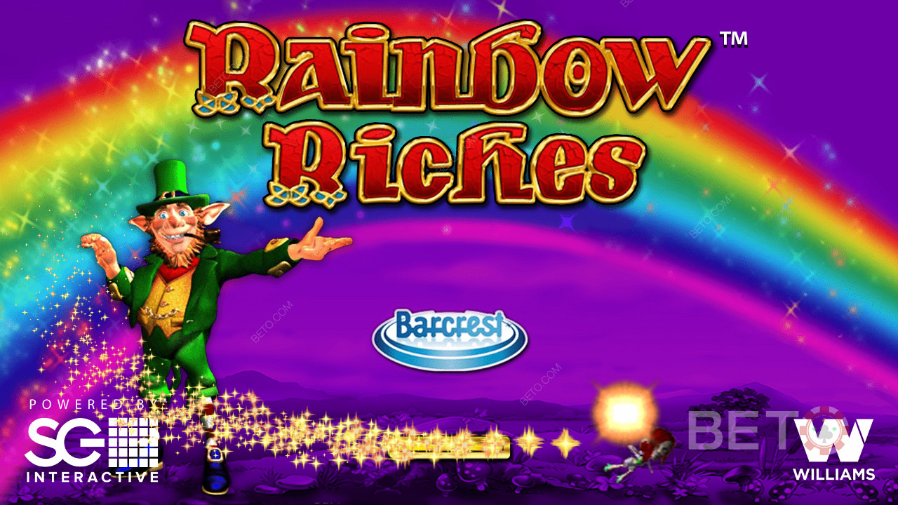 Rainbow Riches онлайн слот отваряне на екрана