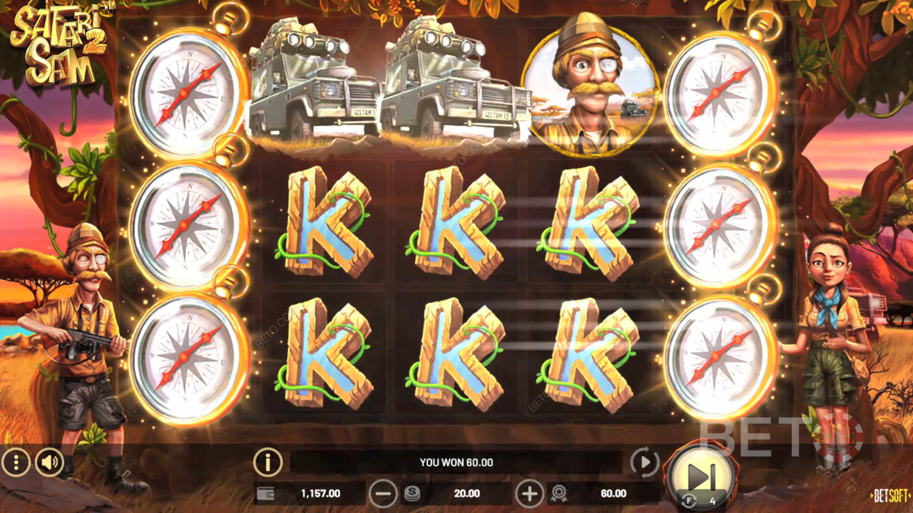 Safari Sam 2 Преглед от BETO Slots