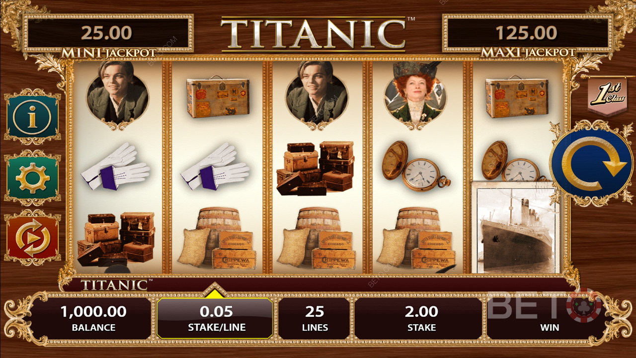 Насладете се на грандиозно приключение в онлайн слота Titanic в едно от препоръчаните от BETO онлайн казина