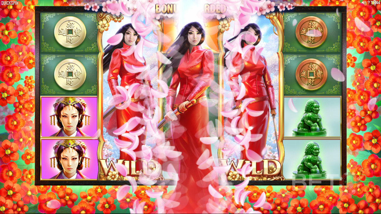Quickspin с Sakura Fortune - Присъединете се към красивата японска принцеса в борбата ѝ със злите императори