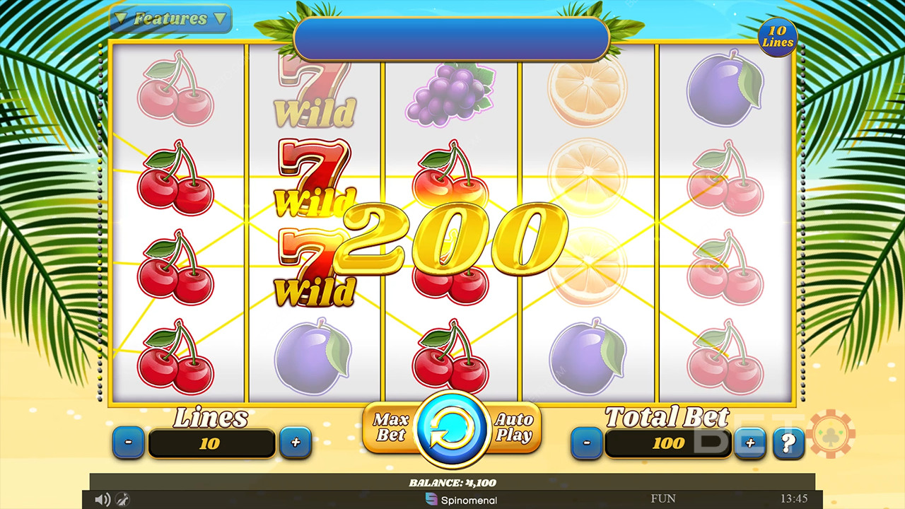100 Juicy Fruits Преглед от BETO Slots
