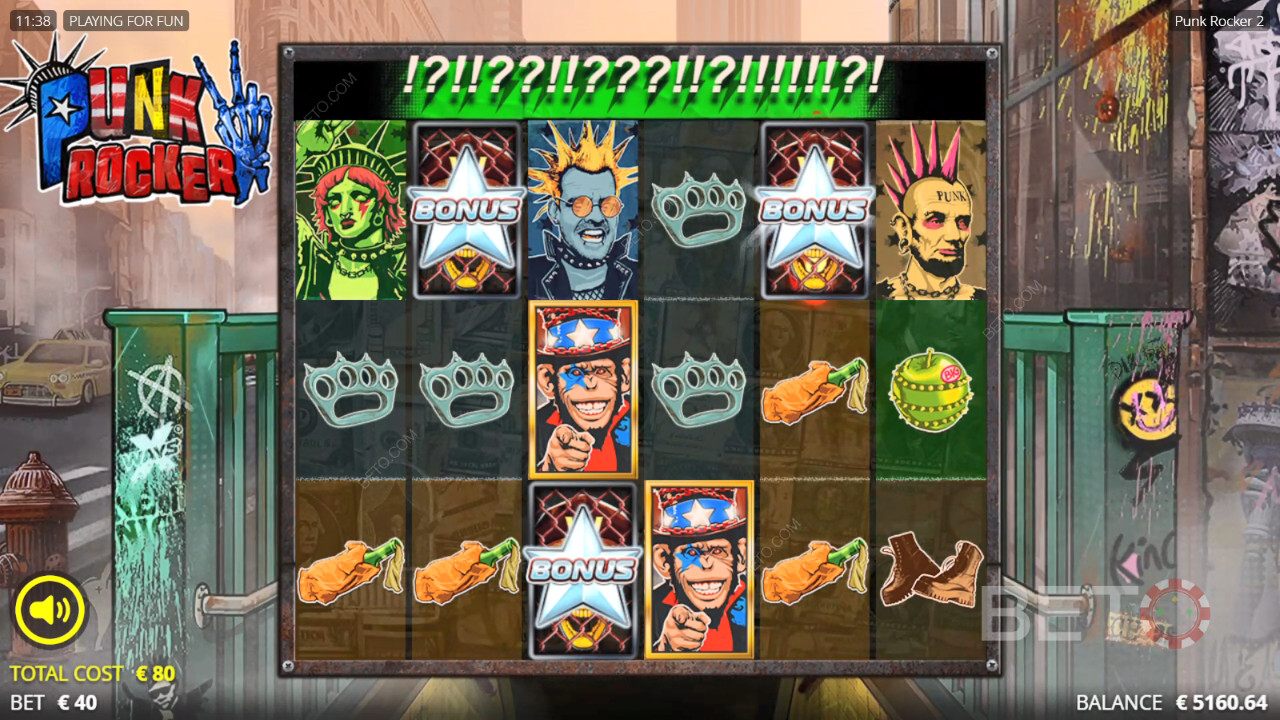 Punk Rocker 2 Преглед от BETO Slots