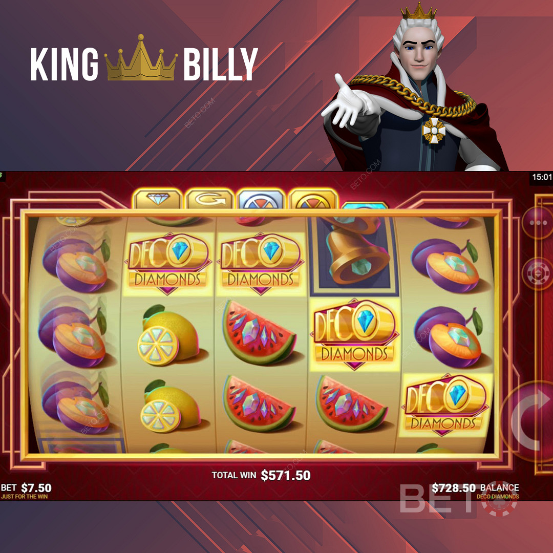 Играйте вълнуващи слотове на King Billy онлайн казино