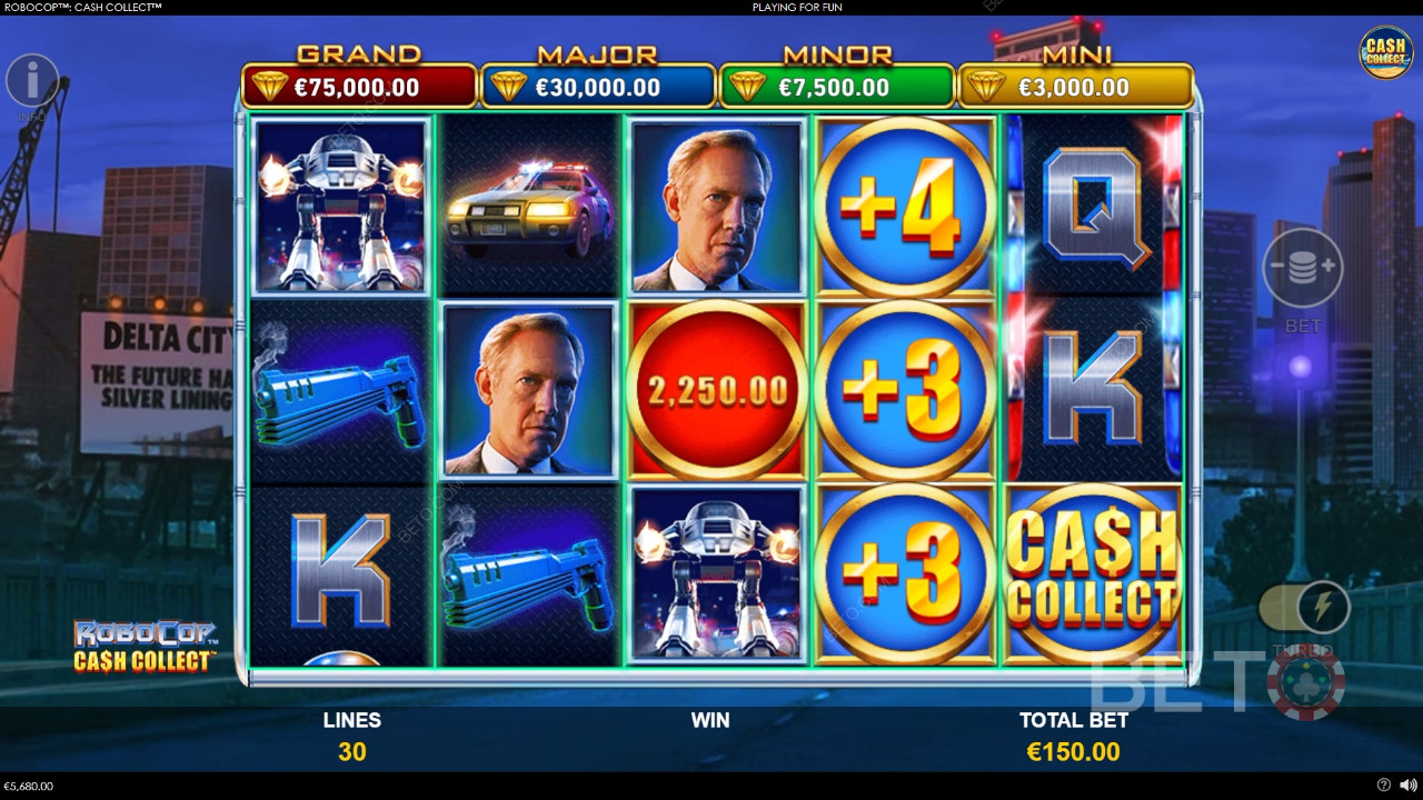 RoboCop: Cash Collect Преглед от BETO Slots