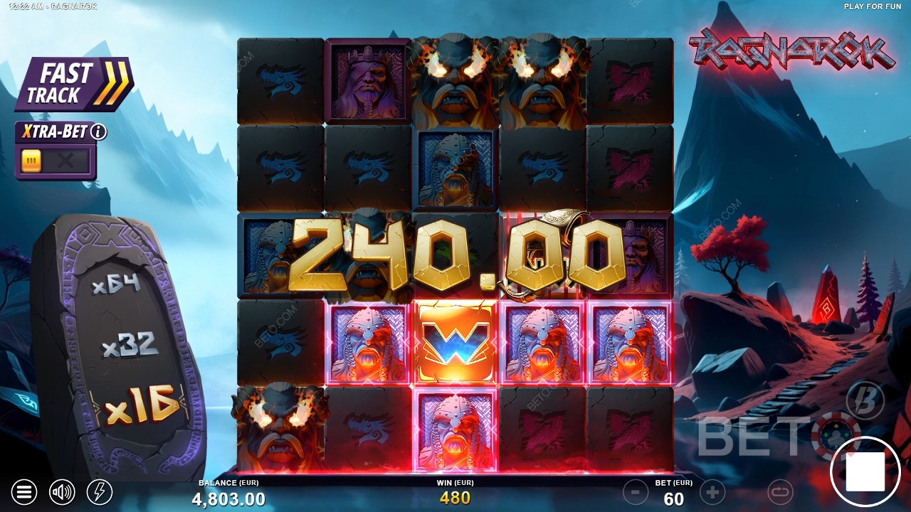 Спечелете 10 000x Вашия залог в онлайн слота Ragnarok!