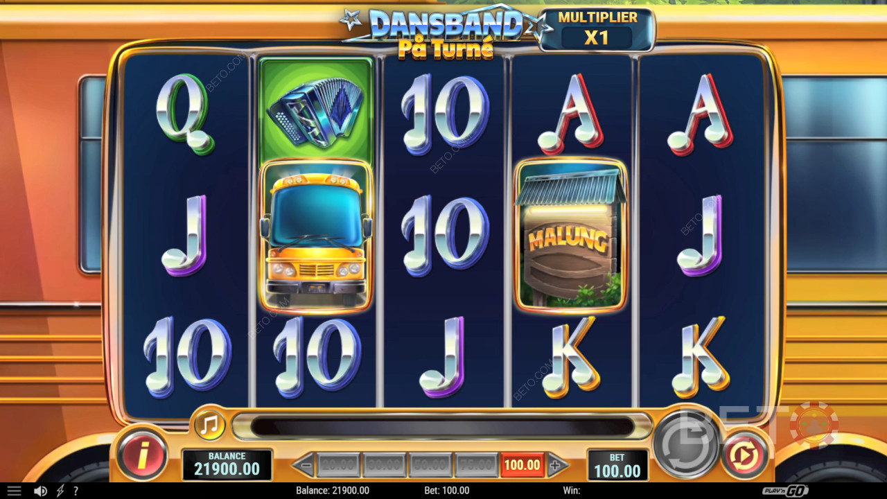 Dansband På Turné Преглед от BETO Slots