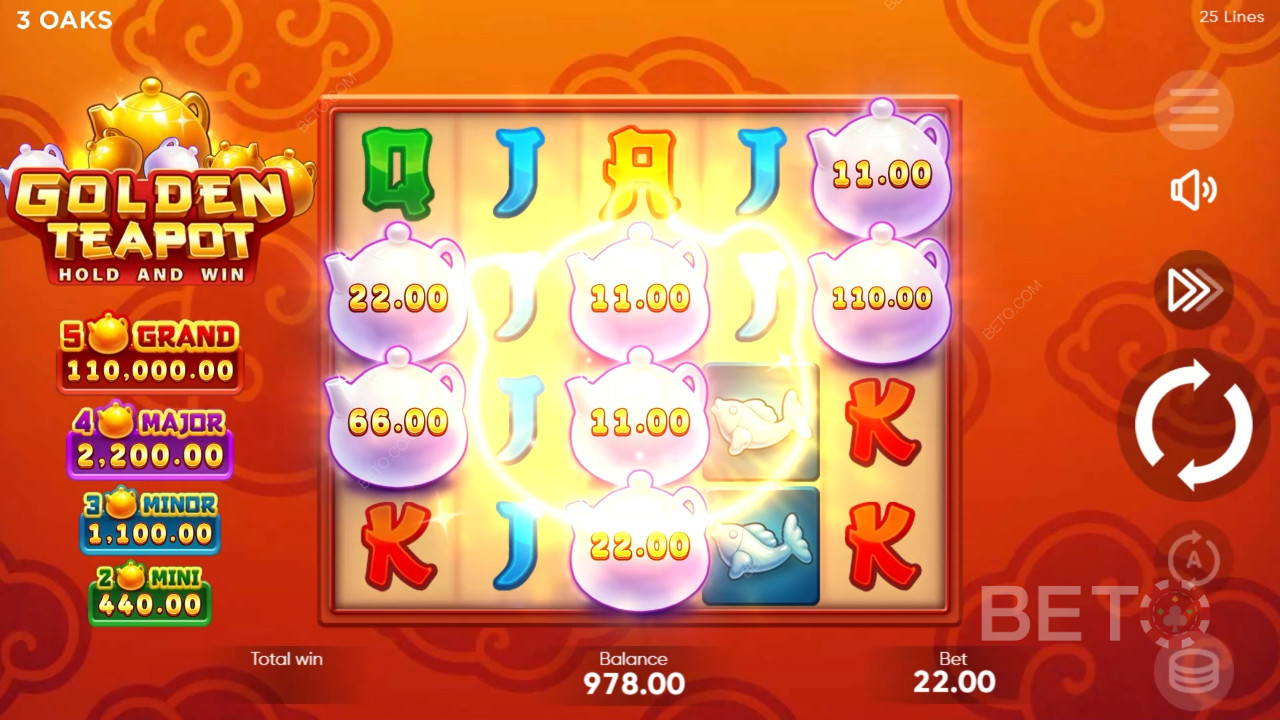 Златен чайник Преглед от BETO Slots