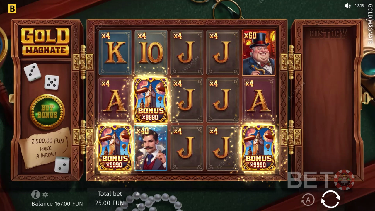 Златен магнат Преглед от BETO Slots