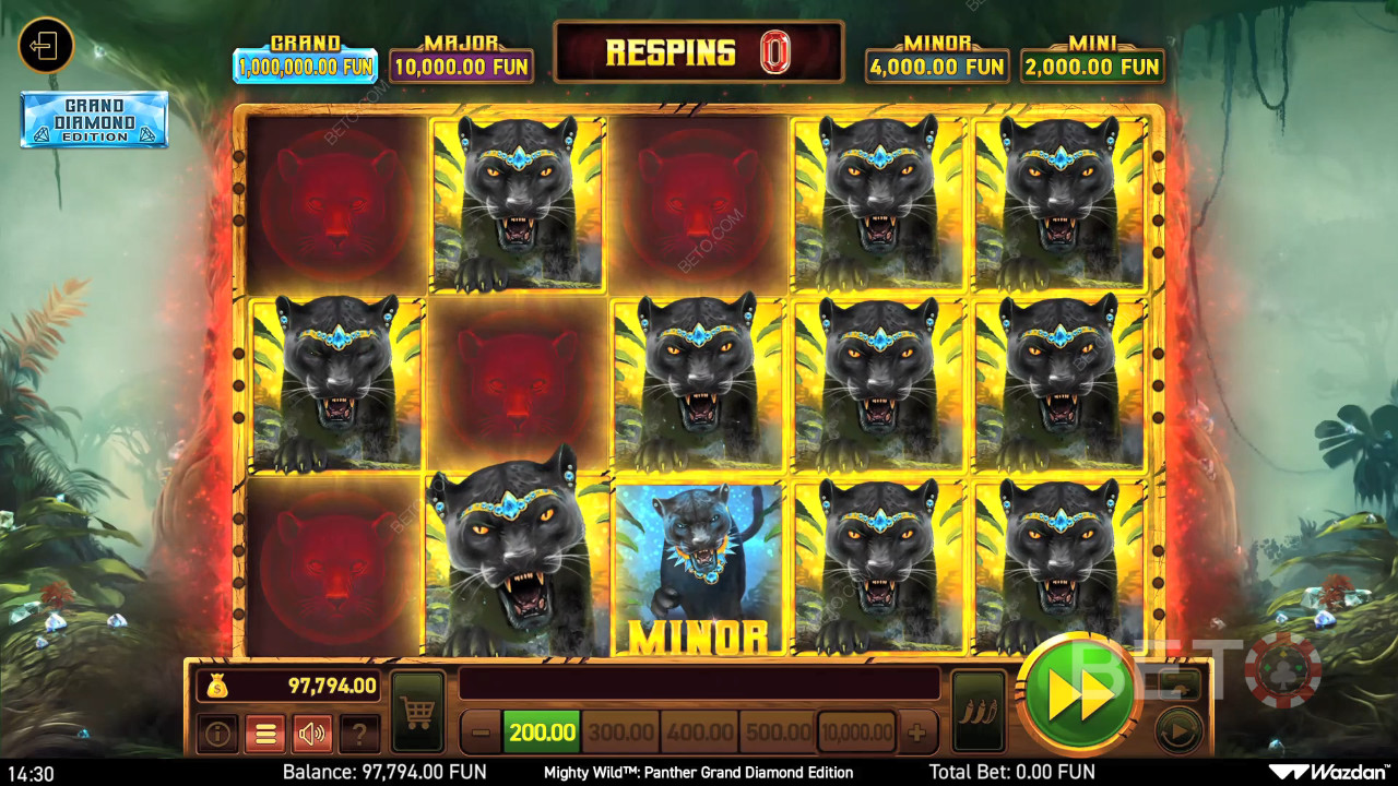 Mighty Wild: Panther Grand Diamond Edition Преглед от BETO Slots