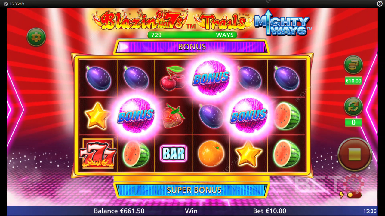 Blazin' Hot 7s Trails Mighty Ways Играй Безплатно