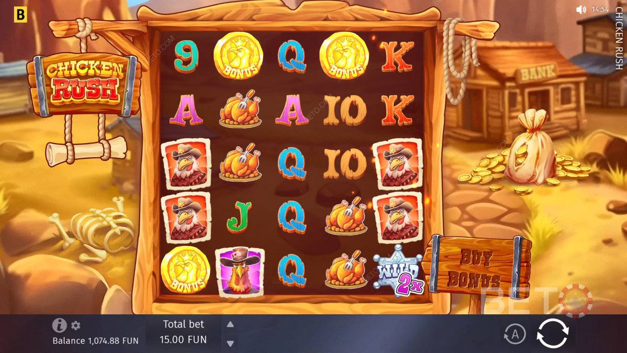 Chicken Rush Преглед от BETO Slots
