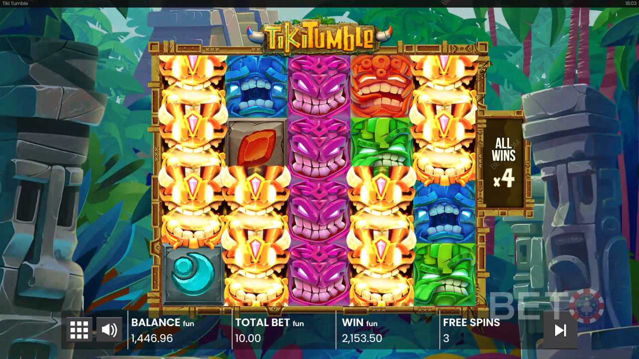 Tiki Tumble  Играй Безплатно