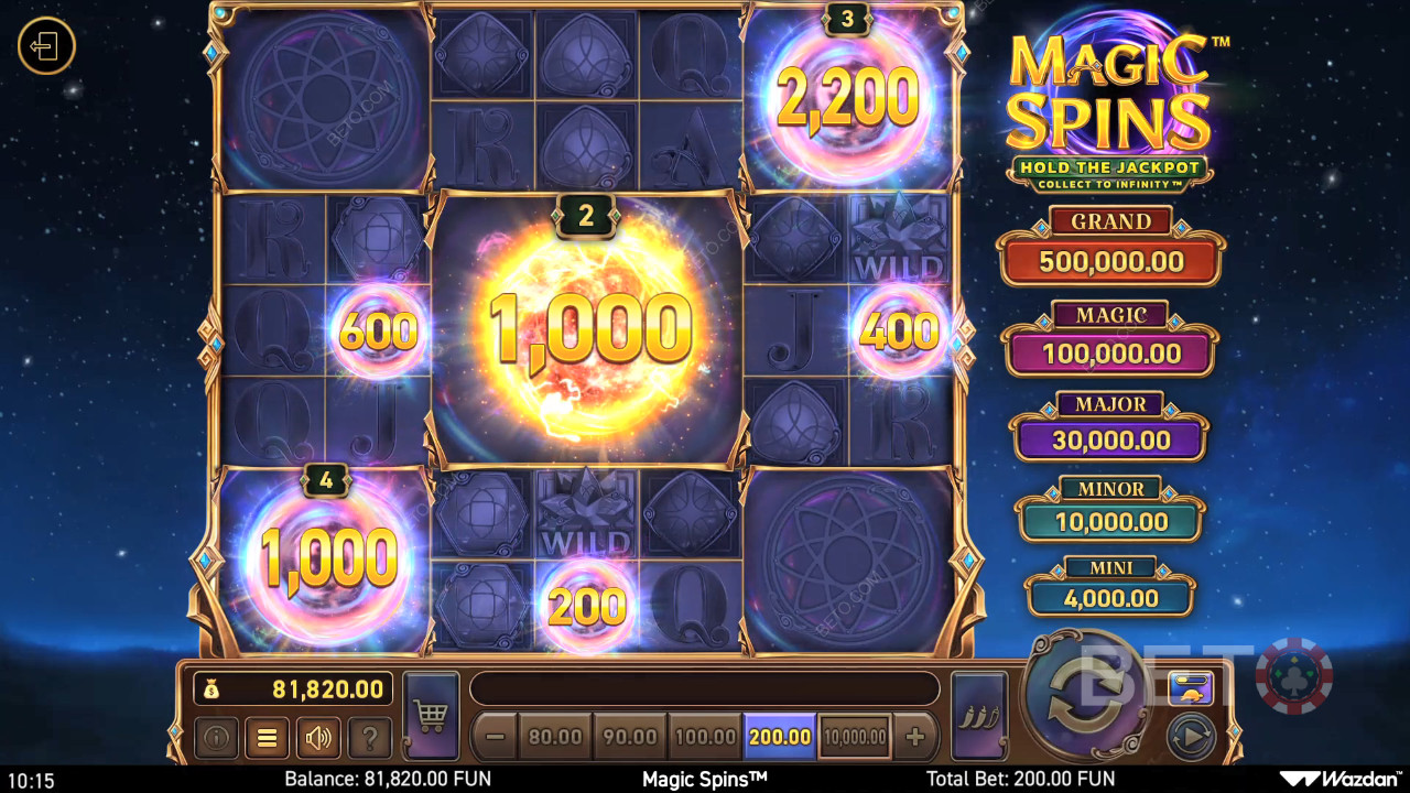 Magic Spins Играй Безплатно