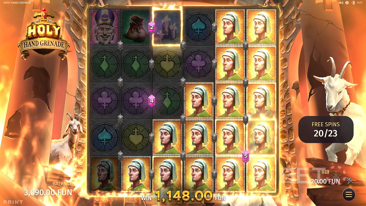 Преглед на Holy Hand Granade от BETO Slots