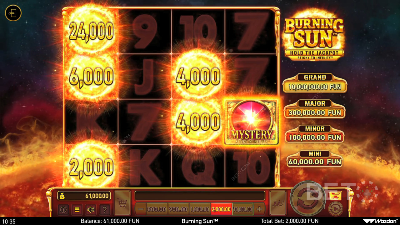 Burning Sun Играй Безплатно