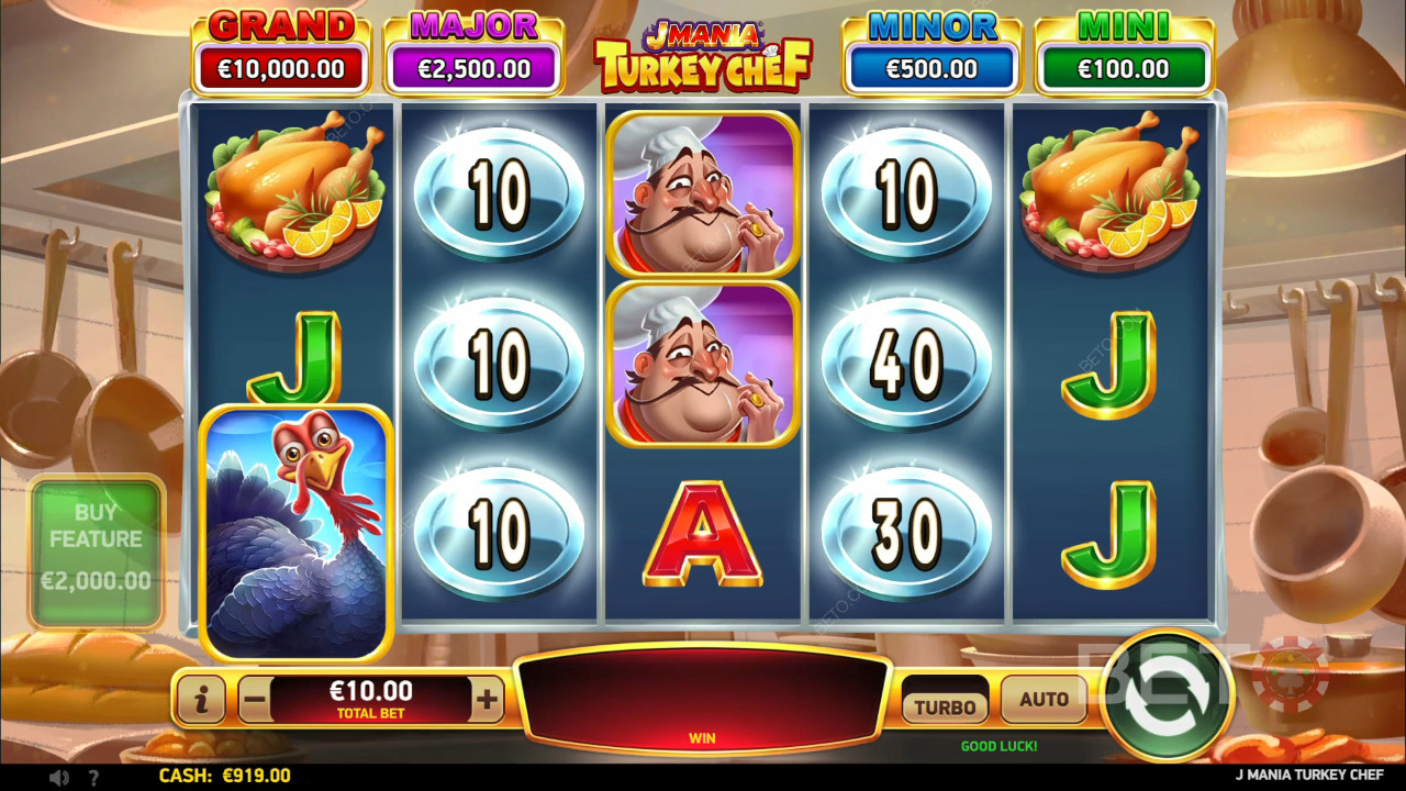 J Мания Турция готвач Преглед от BETO Slots