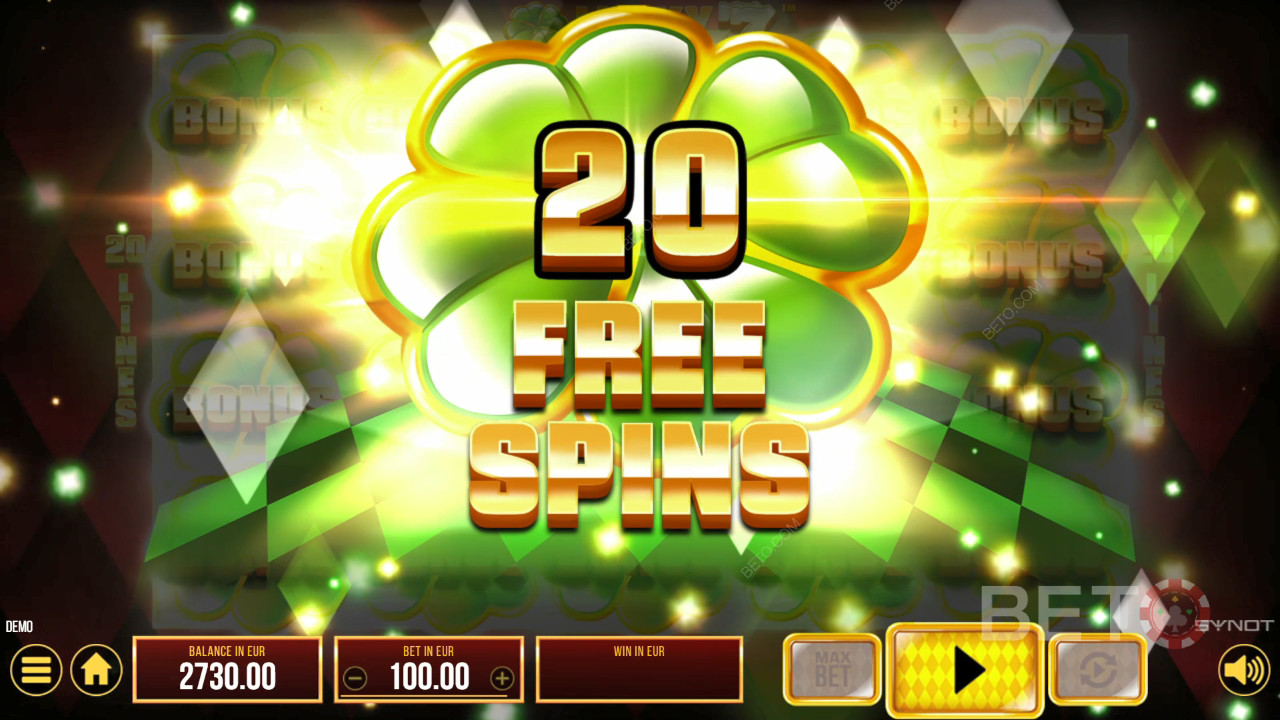 Спечелете 500x залога си във видео слота Lucky 77!