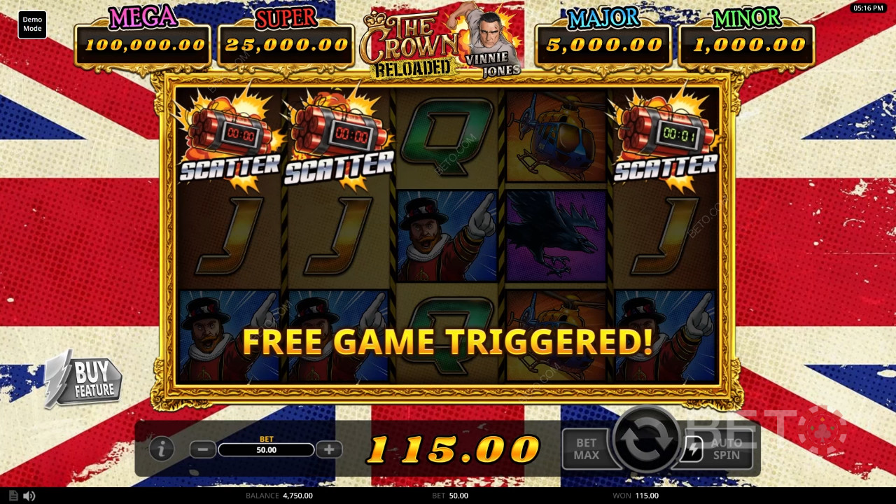 Презареждане на короната Преглед от BETO Slots