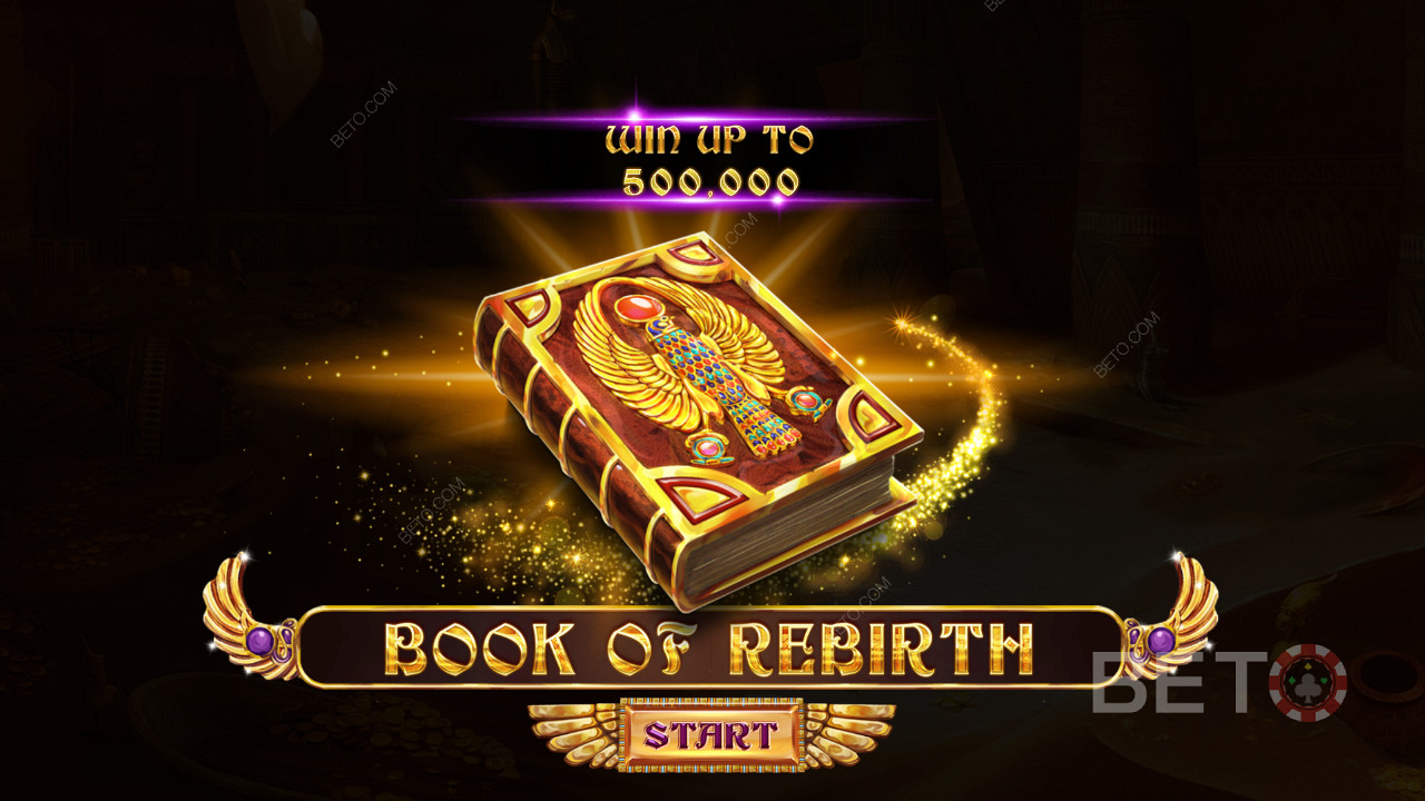 Екран за зареждане на Book Of Rebirth