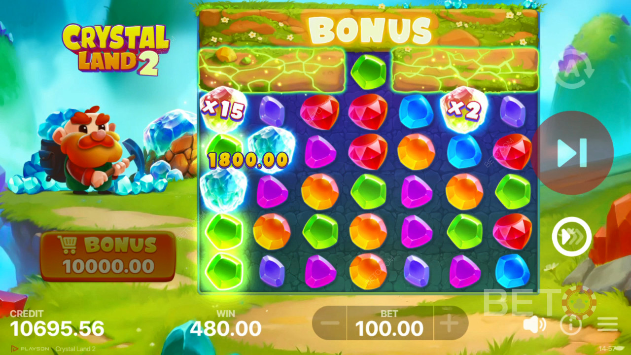 Crystal Land 2 Преглед от BETO Slots