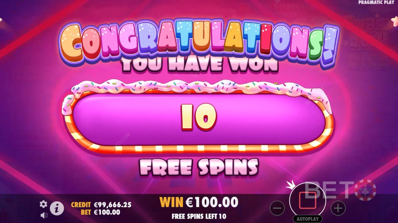 Бонус функции, обяснени в Sugar Rush Dice от Pragmatic Play