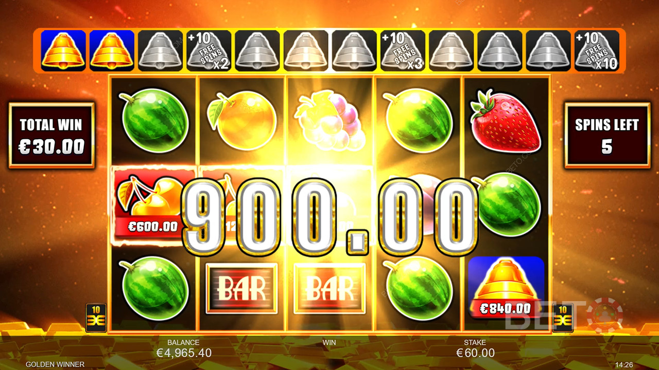 Присъда за онлайн слот Golden Winner