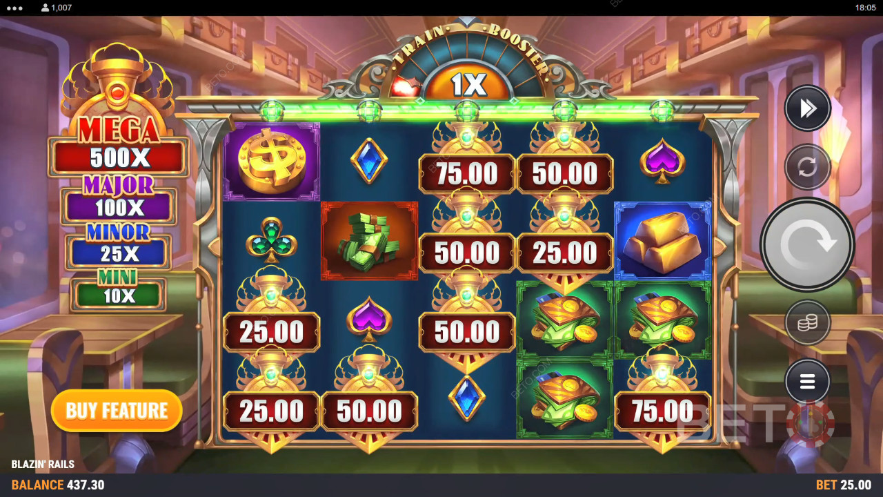 Blazin' Rails Играй Безплатно