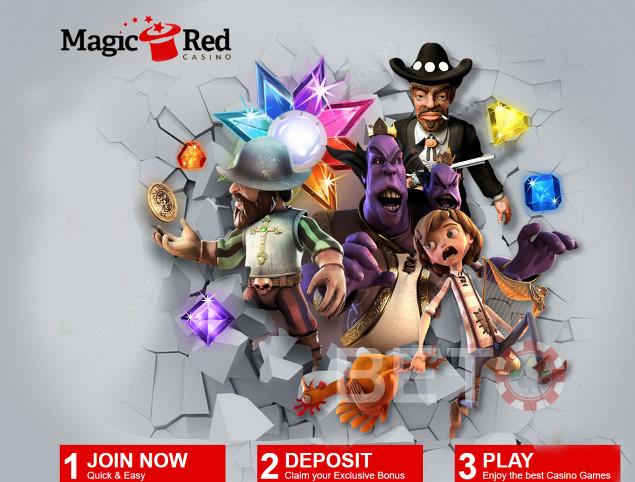 Magic Red казино - забавно и развлекателно онлайн казино