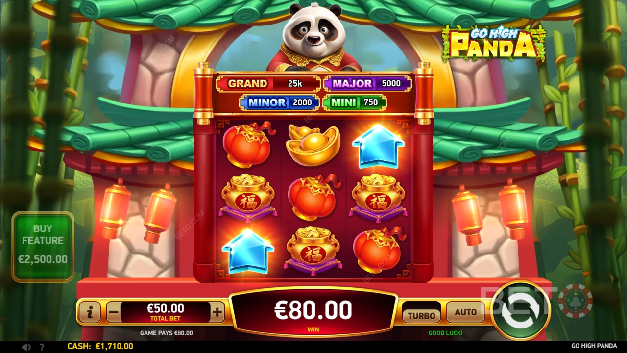 Go High Panda Преглед от BETO Slots