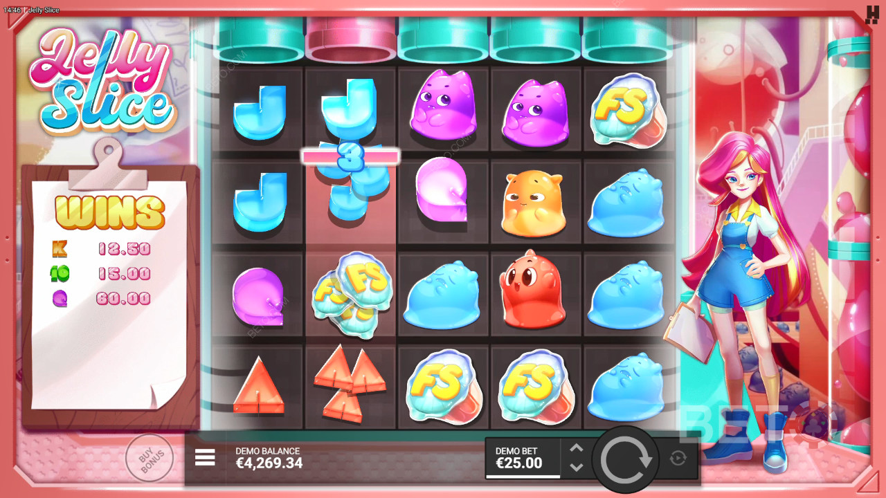 Желиран слайс Преглед от BETO Slots