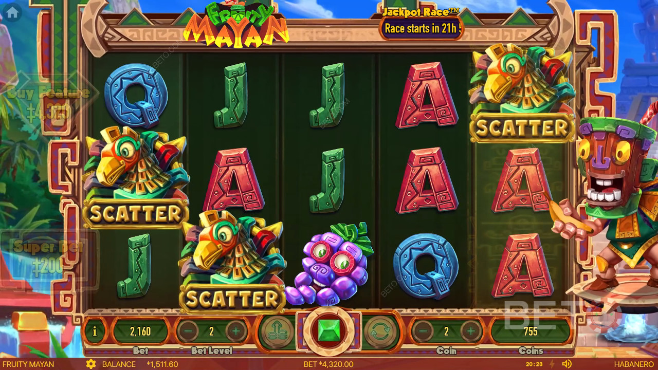 Плодов Mayan Преглед от BETO Slots
