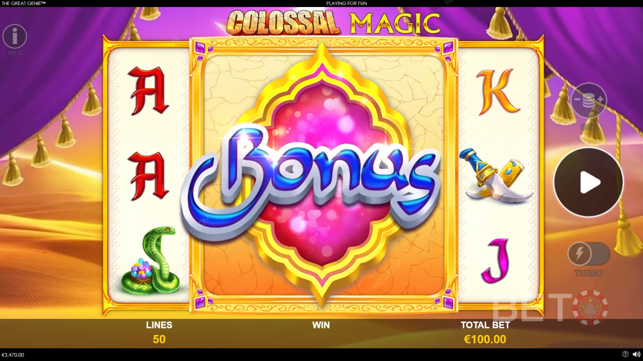 The Great Genie Преглед от BETO Slots