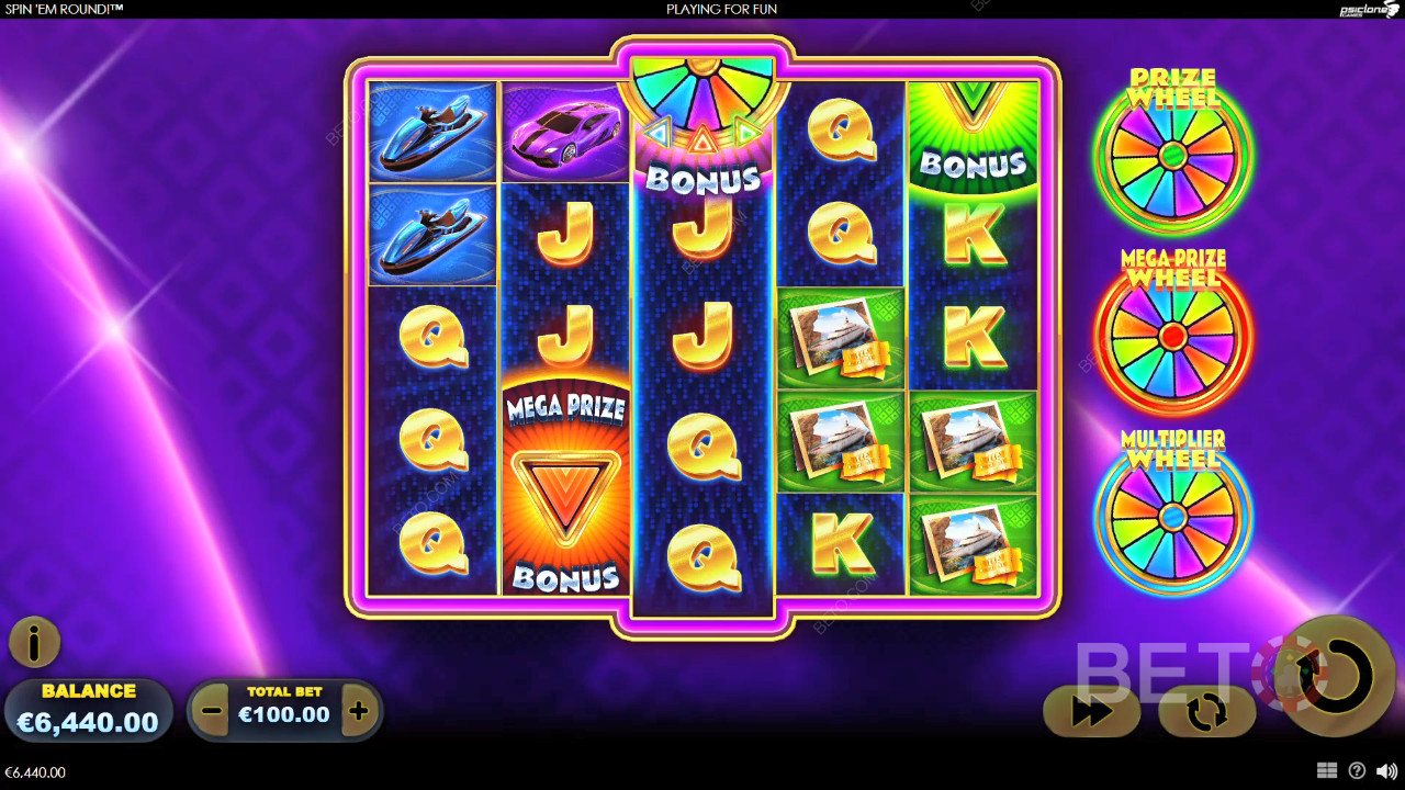 Spin 'Em Round Играй Безплатно