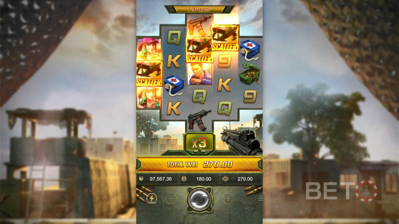 Battleground Royale Преглед от BETO Slots