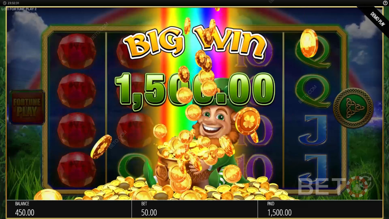 Спечелете 50 000x залога си в слот машината Luck O The Irish Fortune Spins 2!