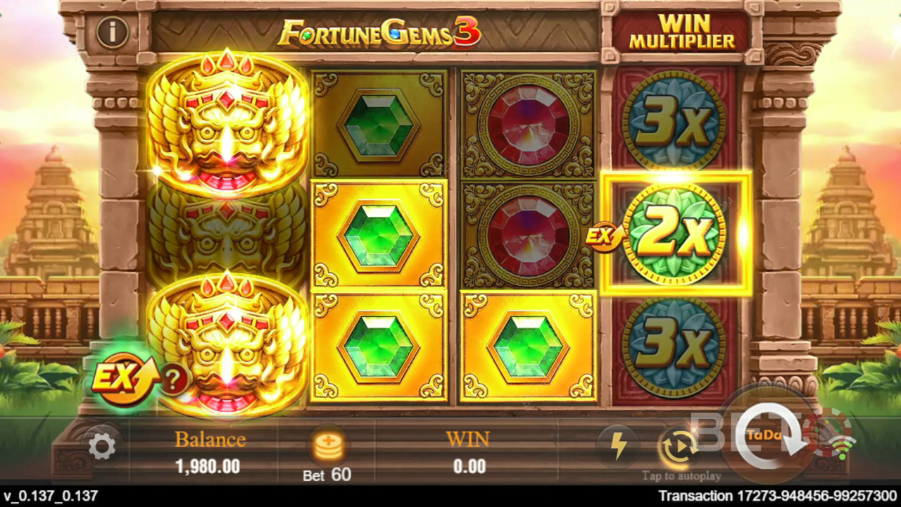 Как се играе Fortune Gems 3 на TaDa Gaming