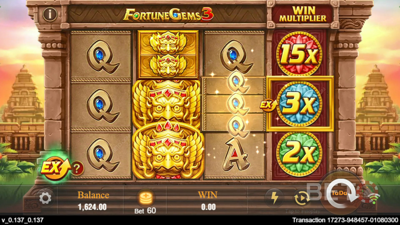 Бонус функции, обяснени в Fortune Gems 3 от TaDa Gaming