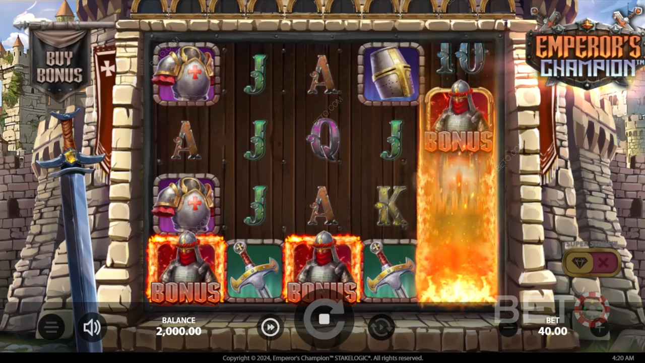 Преглед на шампиона на императора от BETO Slots