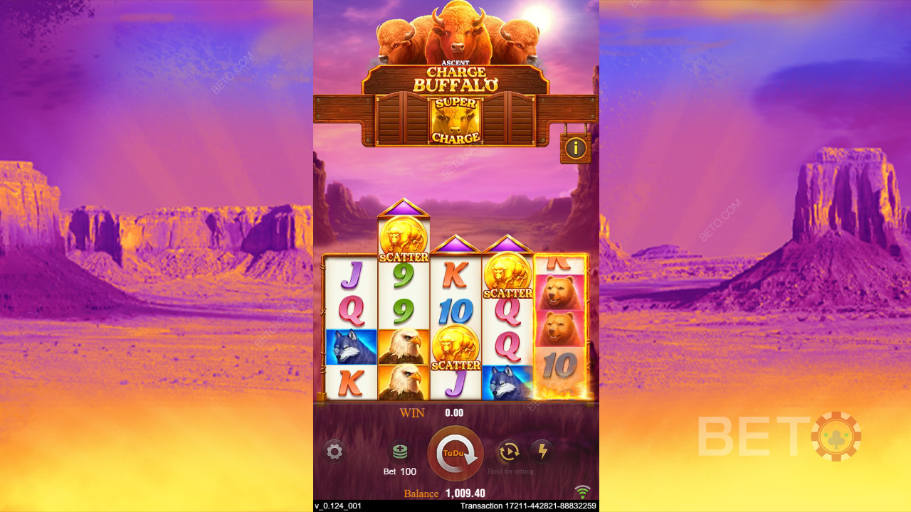 Зареждане Buffalo-ASCENT Преглед от BETO Slots