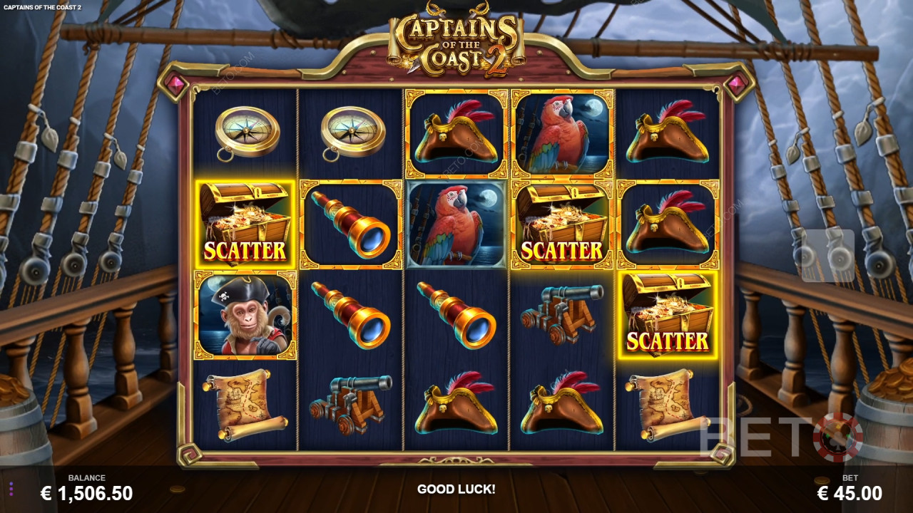 Капитаните на брега 2 Преглед от BETO Slots