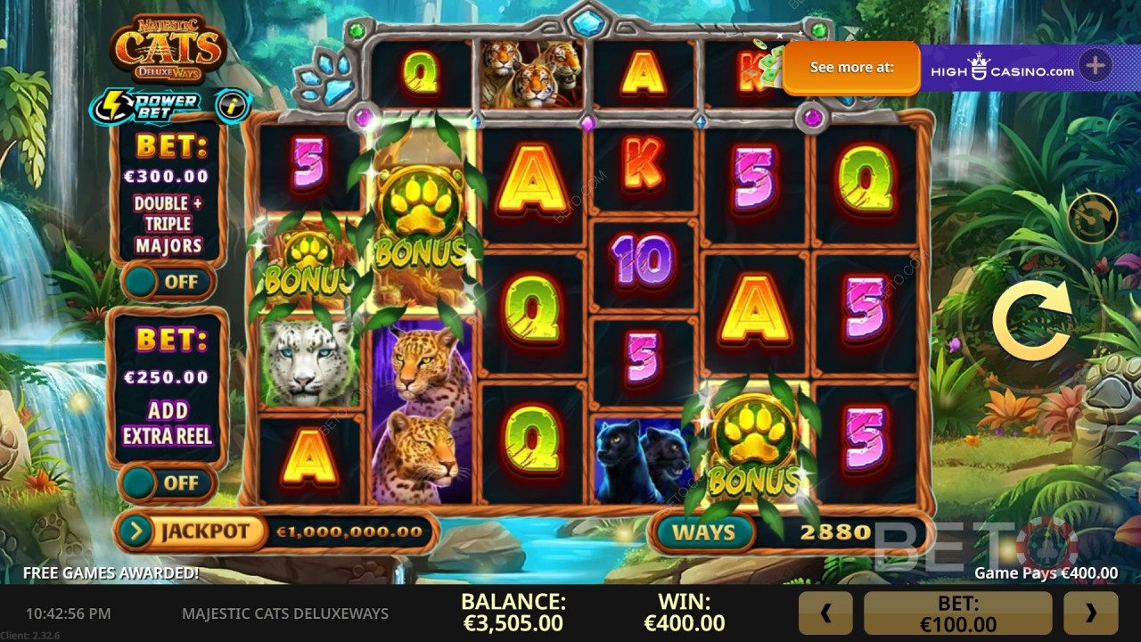 Majestic Cats DeluxeWays Преглед от BETO Slots