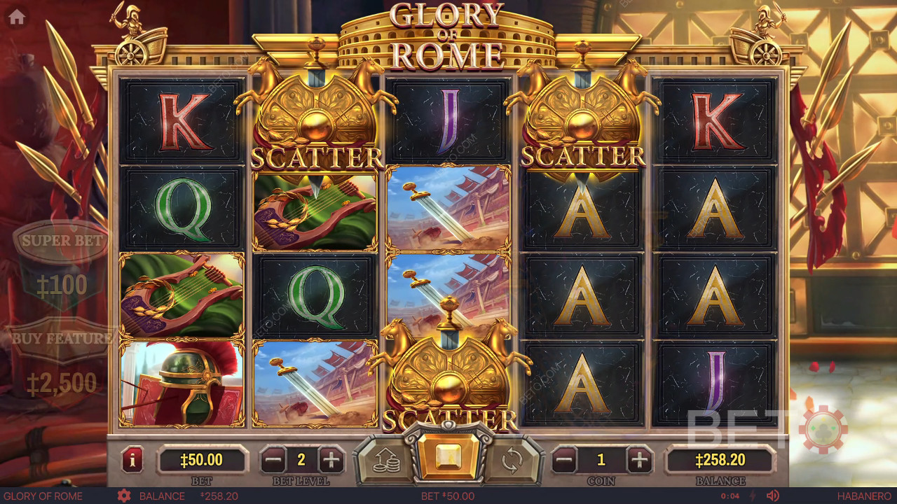 Слава на Рим Преглед от BETO Slots
