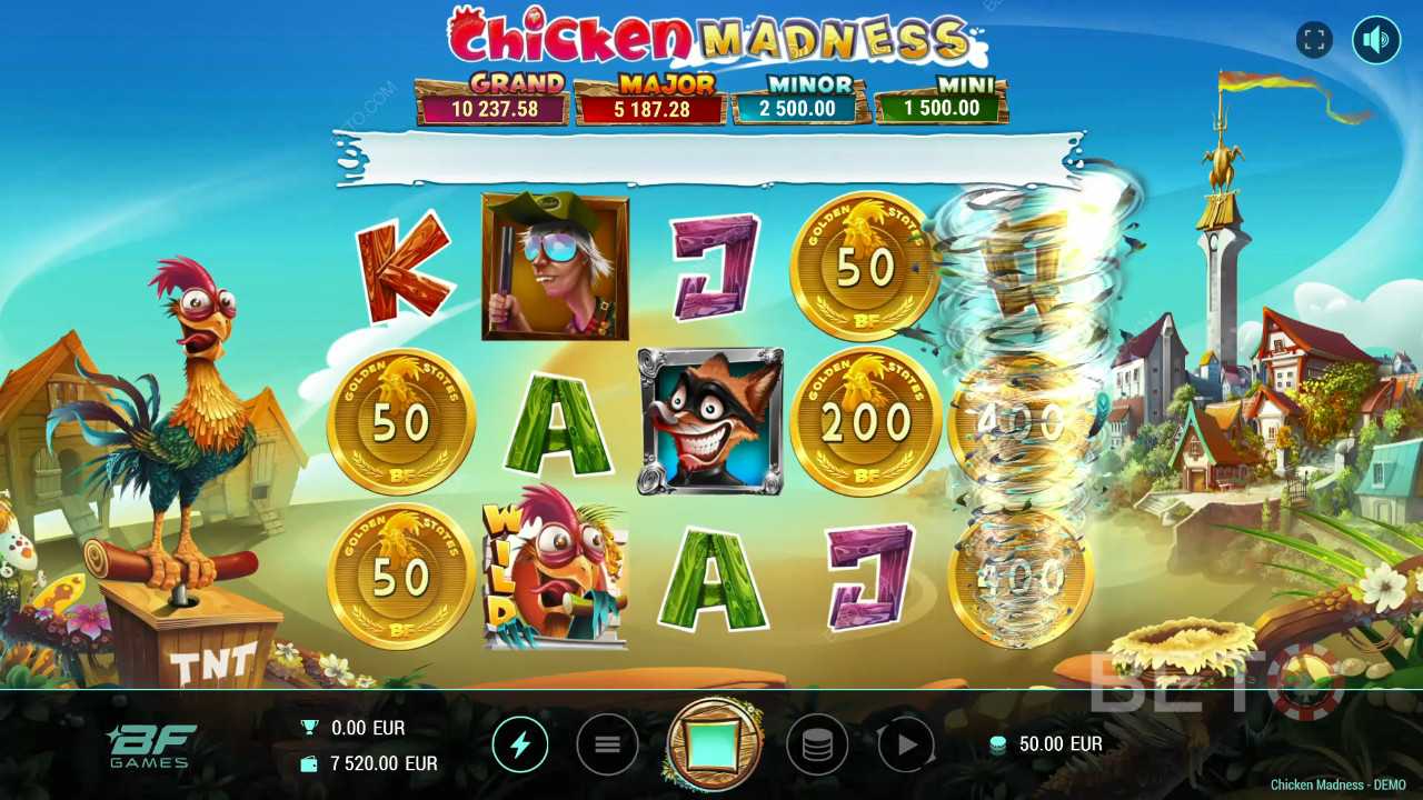 Пилешко лудост Преглед от BETO Slots