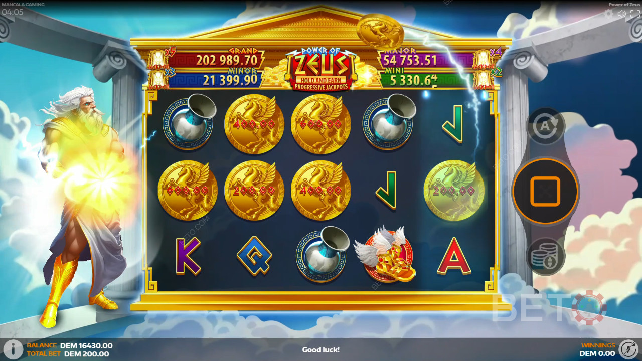 Power of Zeus (Mancala Gaming) Играй Безплатно