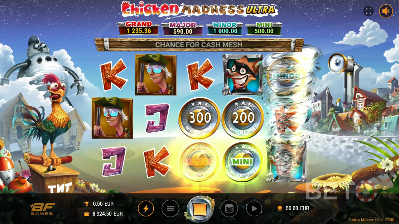 Пиле лудост Ultra Преглед от BETO Slots